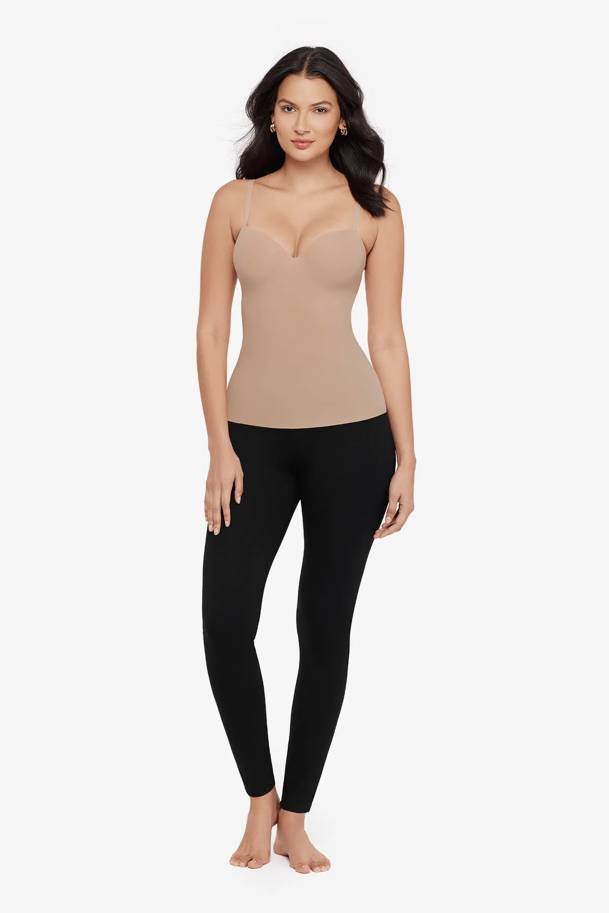 Built in Bra Cup Camisole in Sand sold by Miraclesuit product image thumbnail 4