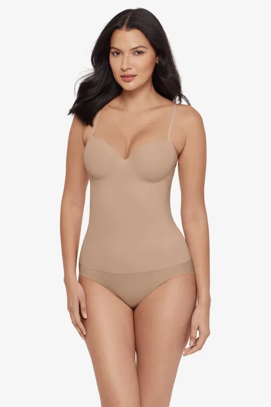 Built in Bra Cup Camisole in Sand sold by Miraclesuit