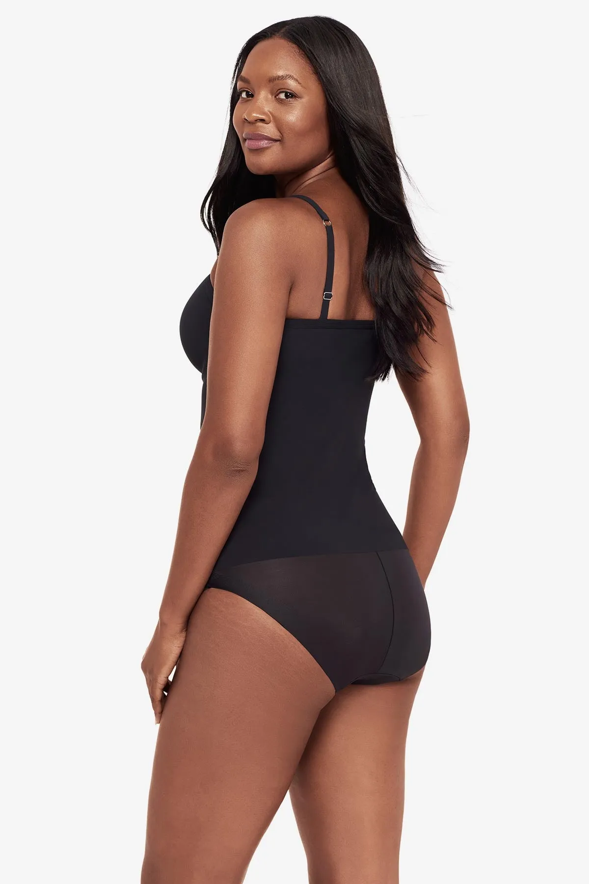 Built in Bra Cup Camisole in Black sold by Miraclesuit product image thumbnail 2