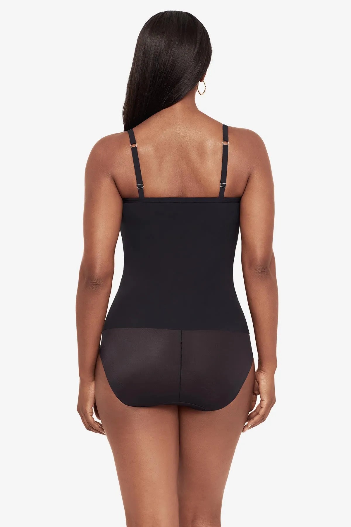 Built in Bra Cup Camisole in Black sold by Miraclesuit product image thumbnail 3