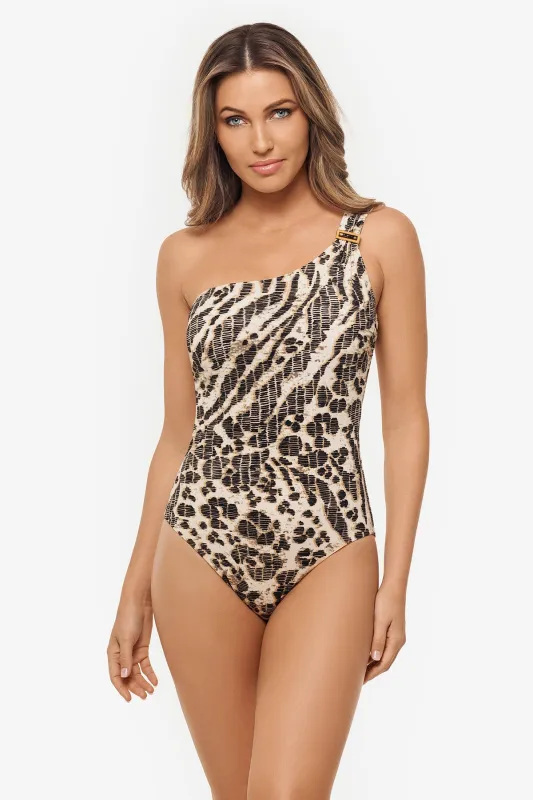 Sierra Leone Gemini One Piece Swimsuit sold by Miraclesuit