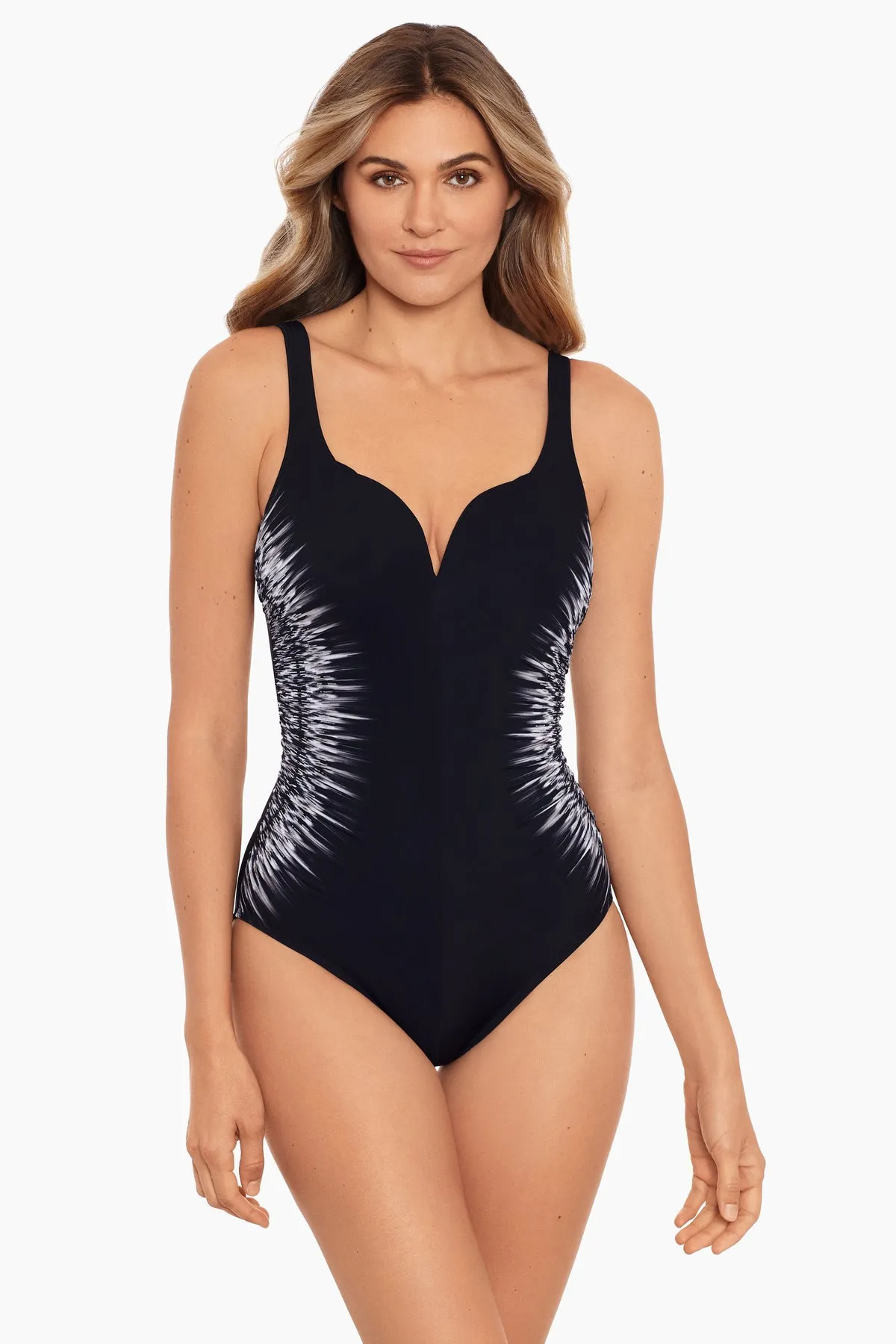 Warp Speed Temptress One Piece Swimsuit DD-Cup sold by Miraclesuit
