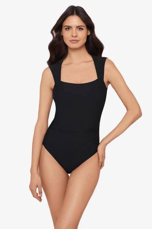 Wren One Piece in Black sold by Miraclesuit