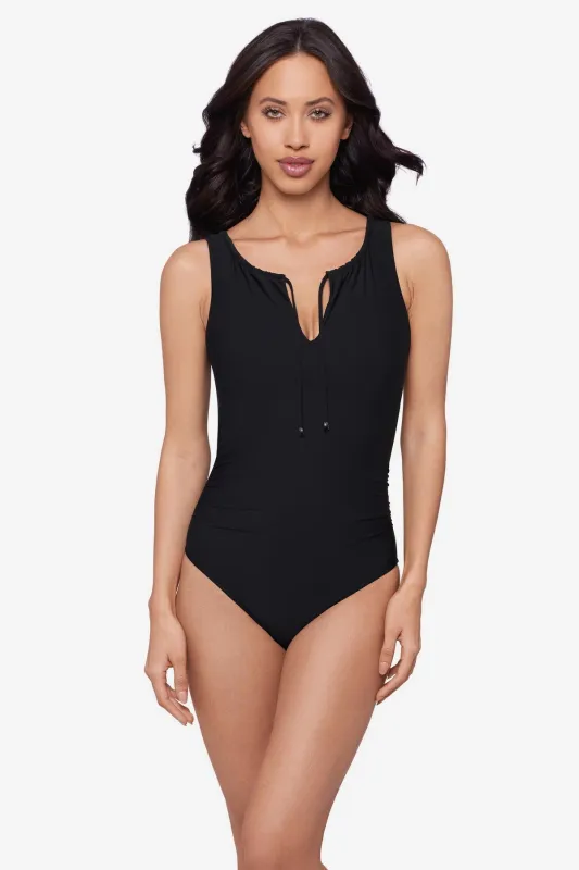 Dee Dee One Piece in Black sold by Miraclesuit