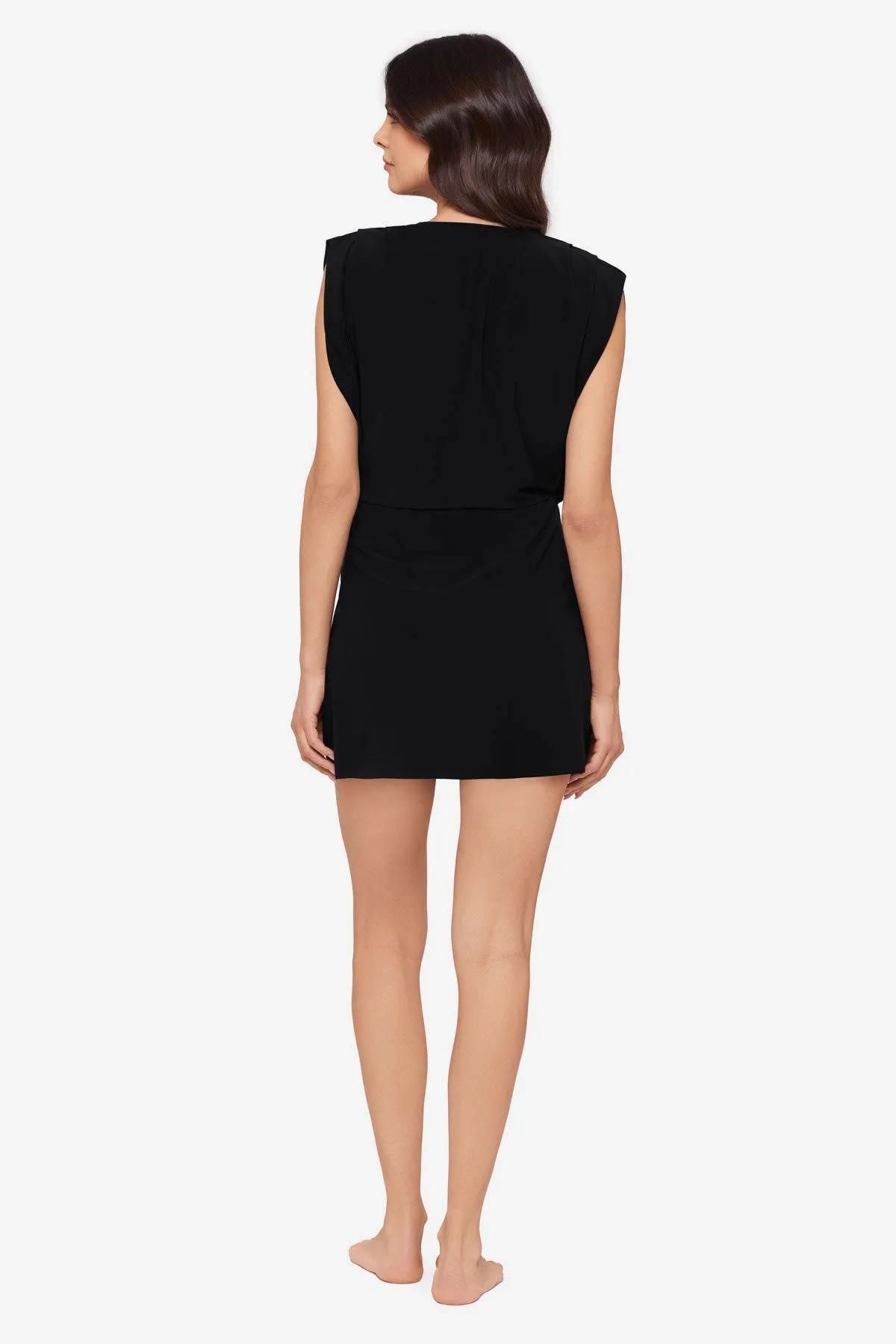 Surplice Plunge Dress Cover Up in Black sold by Miraclesuit product image thumbnail 5