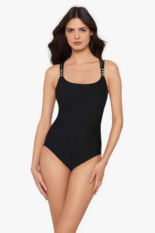 Rene One Piece in Black sold by Miraclesuit