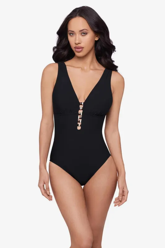 Darly One Piece in Black sold by Miraclesuit