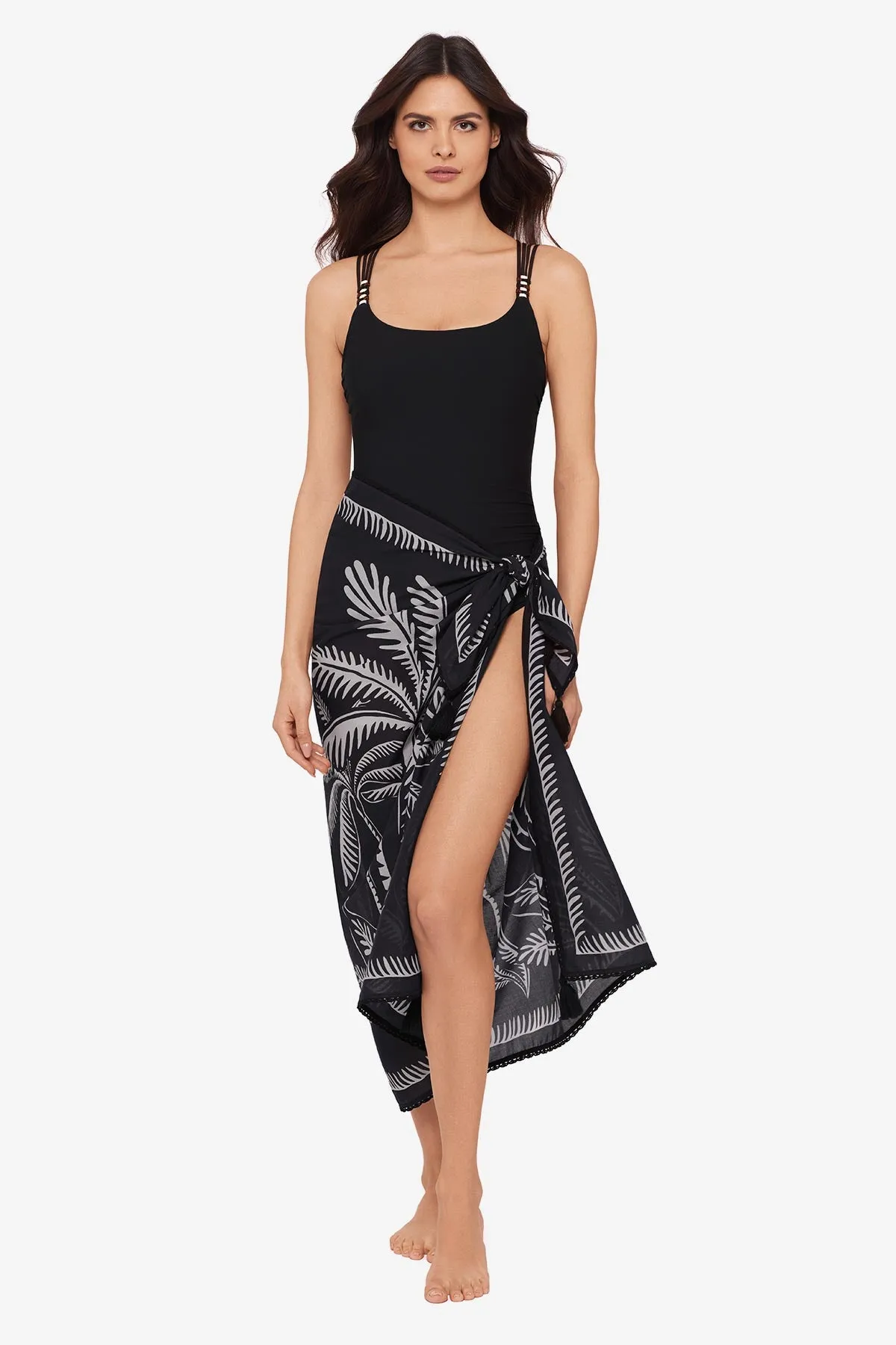 Pareo Cover Up in Hearts Of Palm sold by Miraclesuit