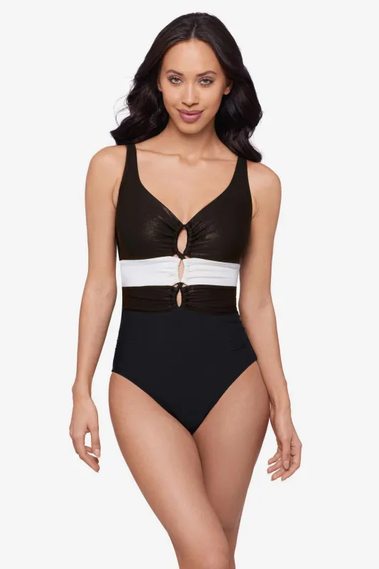 Alice One Piece in Block Party sold by Miraclesuit