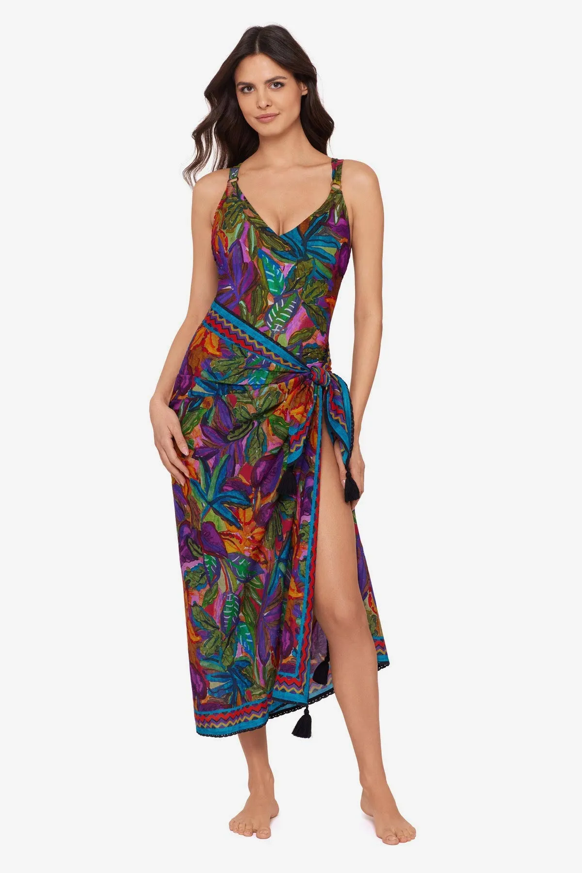 Pareo Cover Up in Cactus Flower sold by Miraclesuit