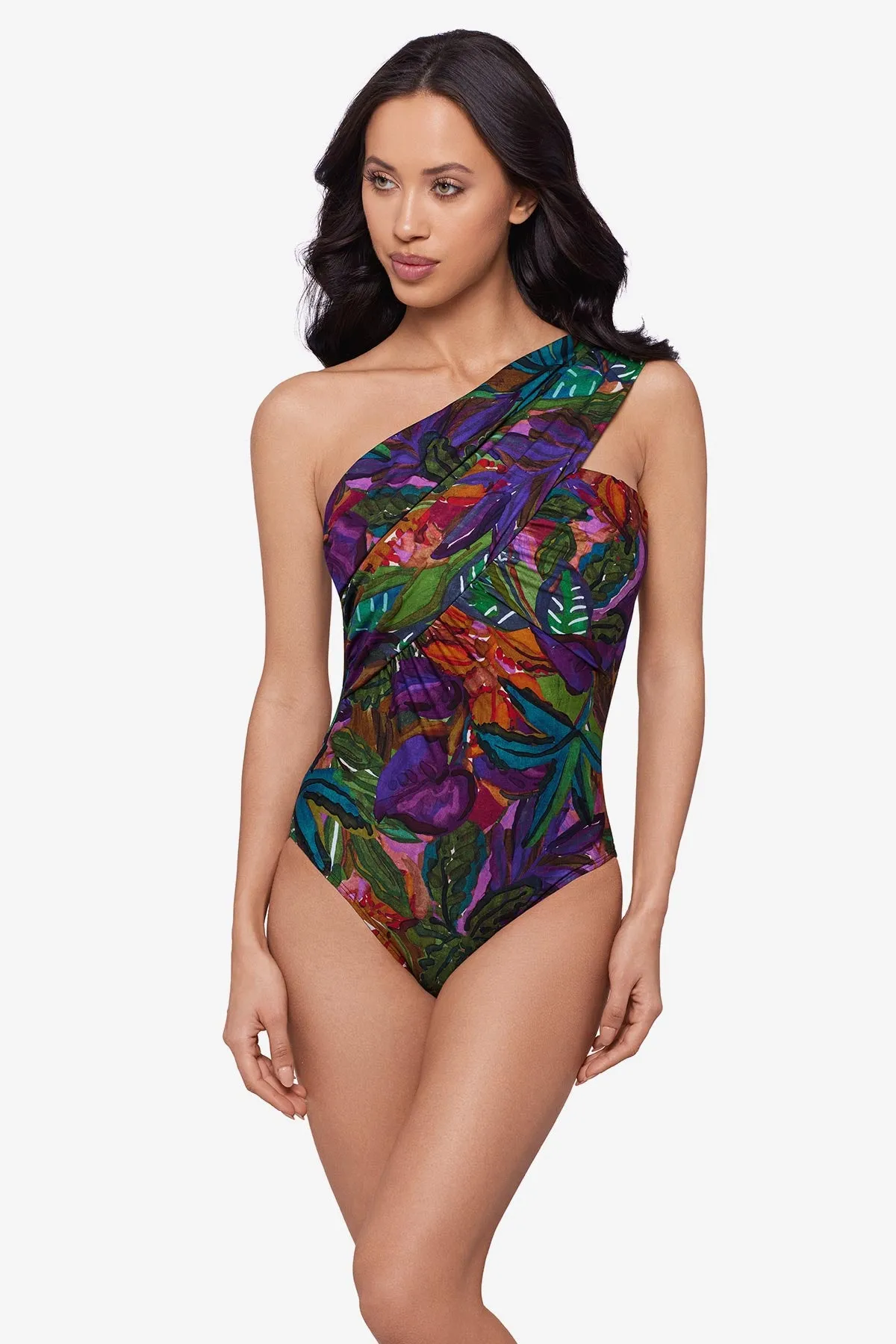 Goddess One Piece in Cactus Flower sold by Miraclesuit