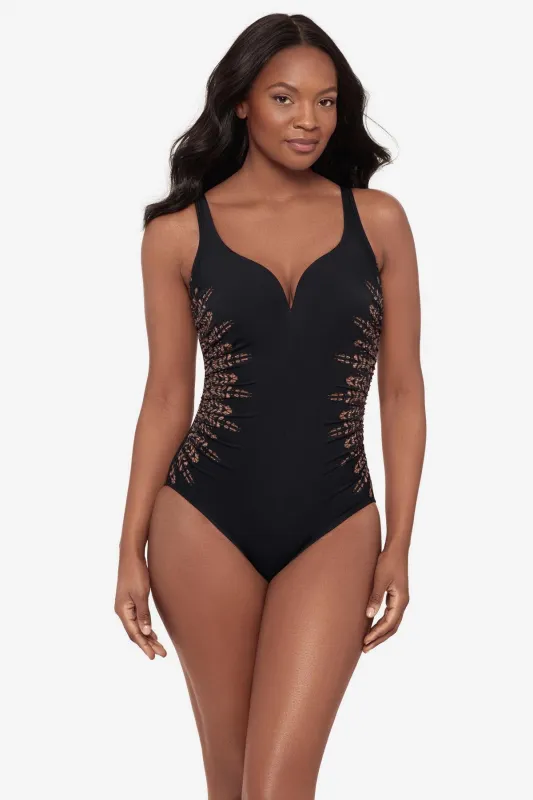 Temptress One Piece in Costa D' Oro sold by Miraclesuit