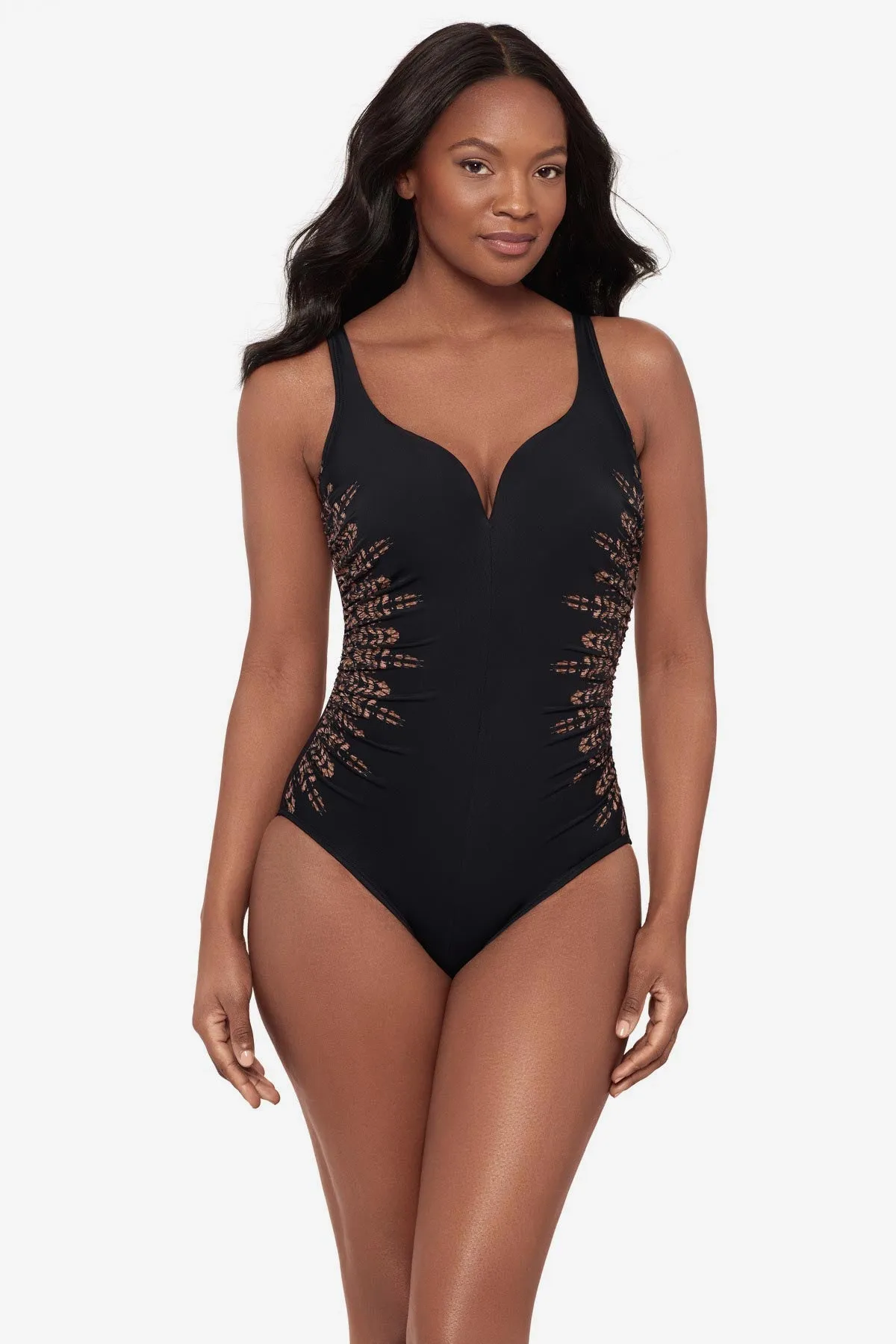 Temptress One Piece in Costa D' Oro sold by Miraclesuit