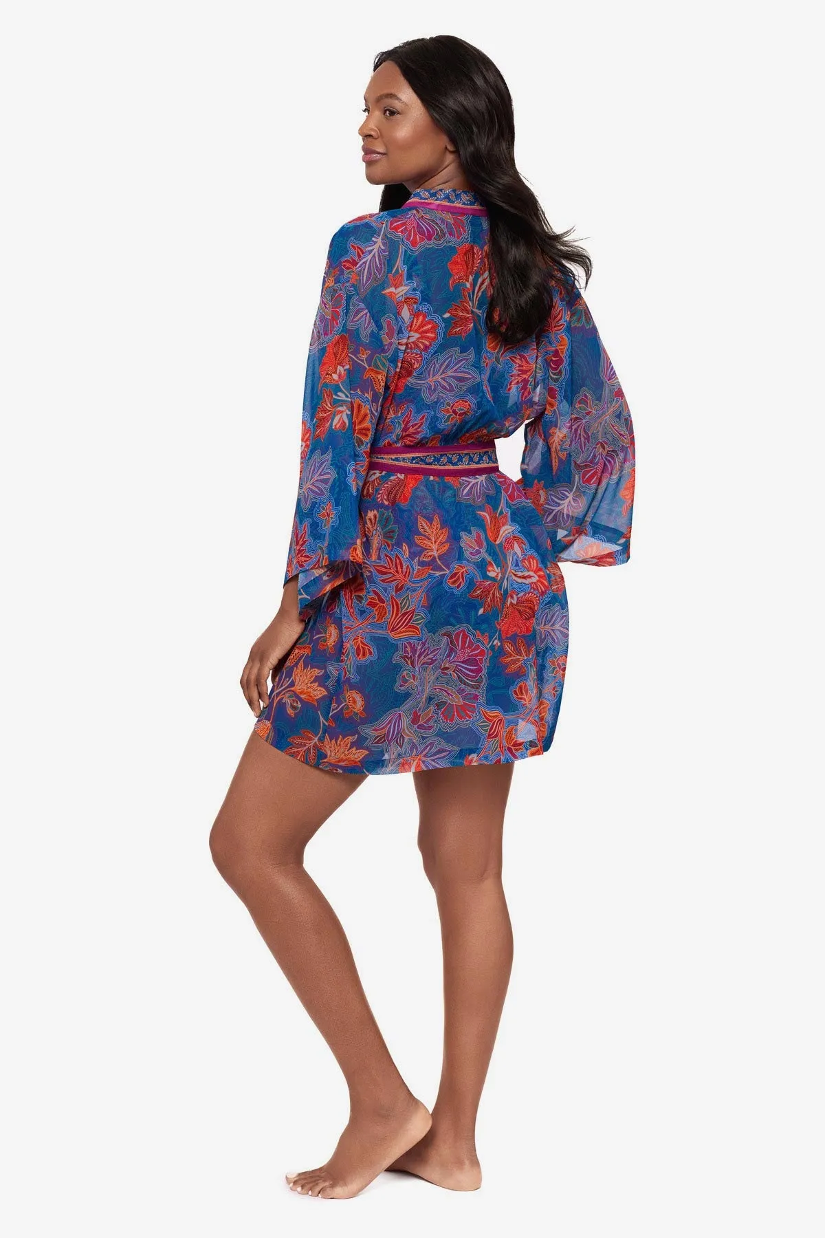 Kimono Cover Up in Decoupage sold by Miraclesuit product image thumbnail 3