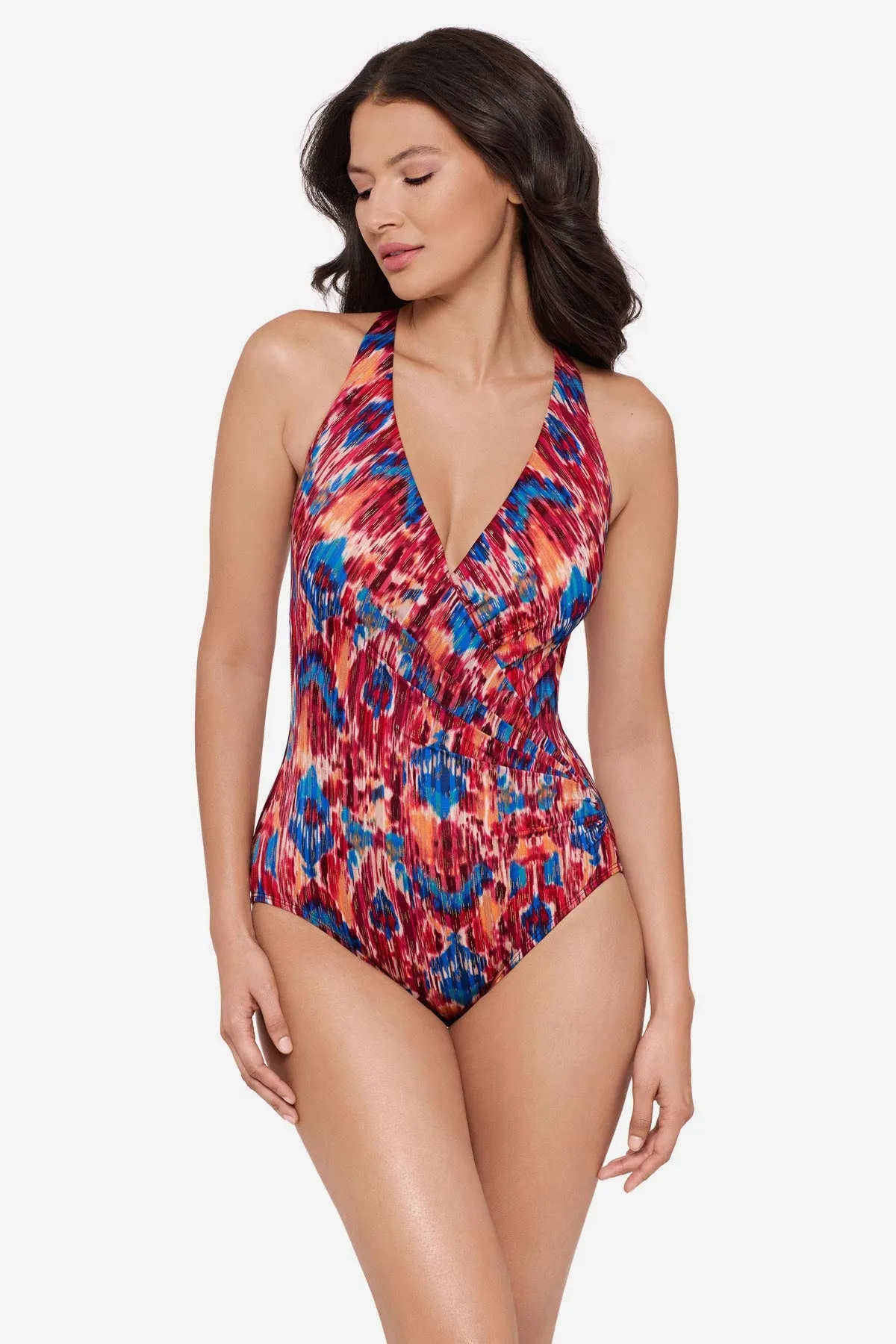 Wrapsody One Piece in Ikat Dorado sold by Miraclesuit product image thumbnail 2