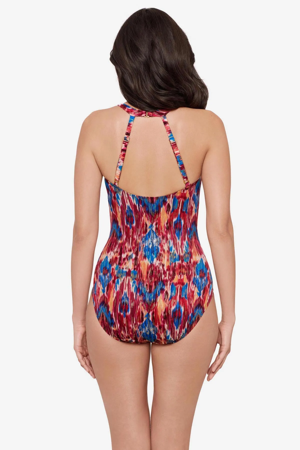 Wrapsody One Piece in Ikat Dorado sold by Miraclesuit product image thumbnail 4