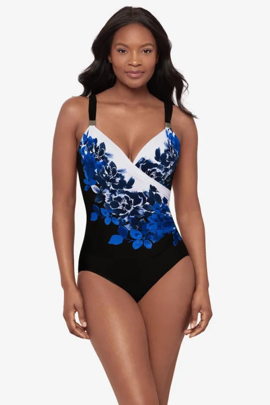 Siren One Piece in Ombra Fiore sold by Miraclesuit