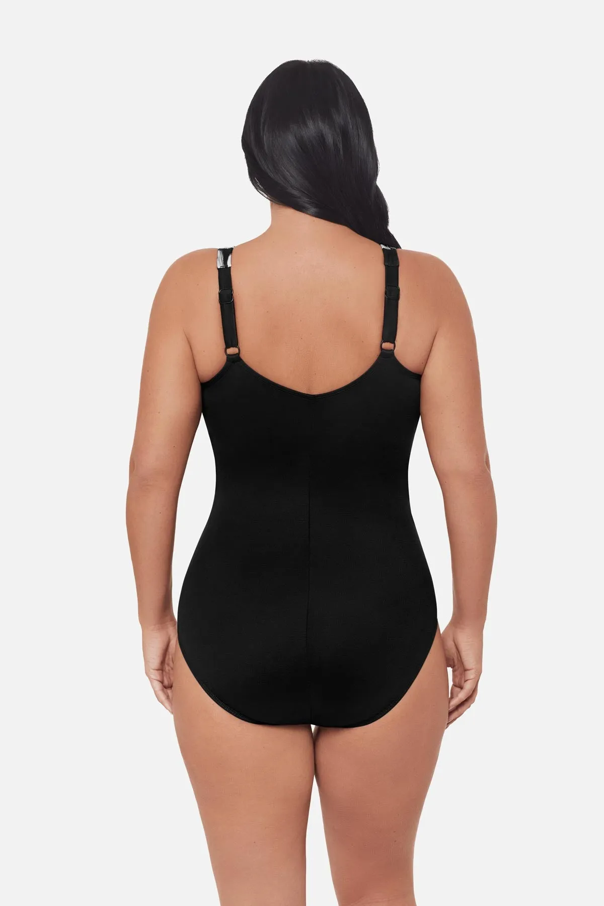 Plus Size Oceanus One Piece in Fiore Di Luna sold by Miraclesuit product image thumbnail 3