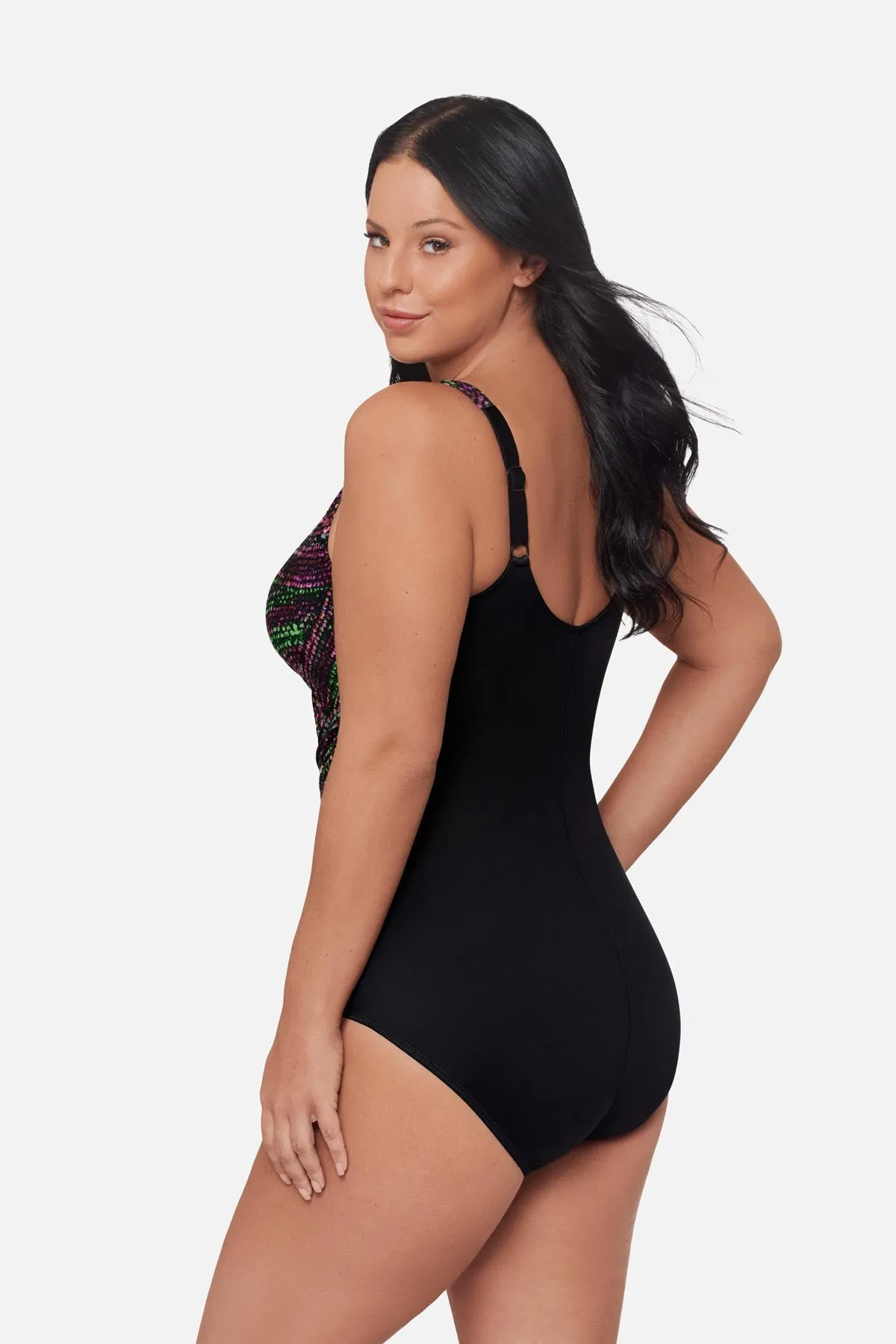 Plus Size Oceanus One Piece in Light Show sold by Miraclesuit product image thumbnail 2