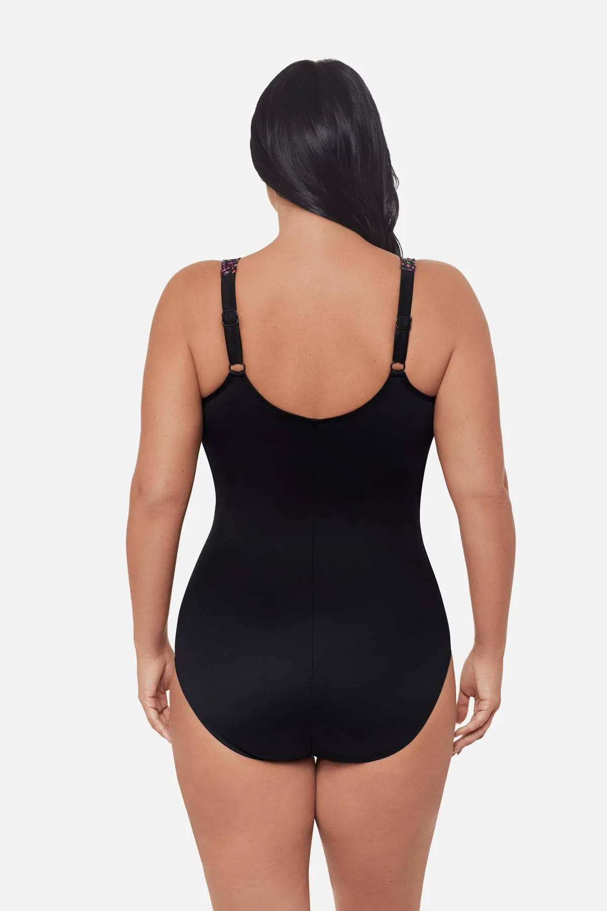Plus Size Oceanus One Piece in Light Show sold by Miraclesuit product image thumbnail 3