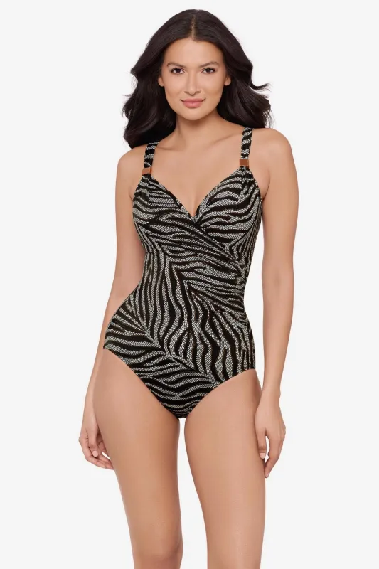 Siren One Piece in Zirconic sold by Miraclesuit