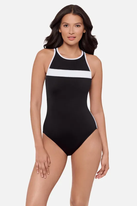 Beachcomber One Piece in Liquid Sculpt sold by Miraclesuit