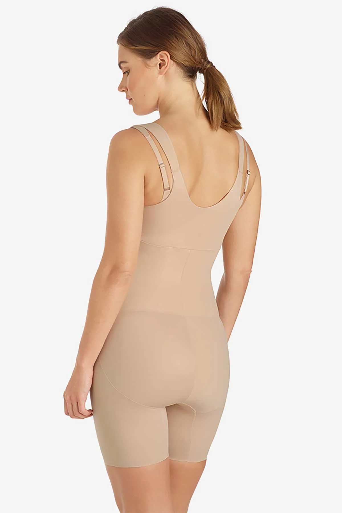 Shape Away® Open Bust Thigh Slimmer Bodysuit sold by Miraclesuit product image thumbnail 3