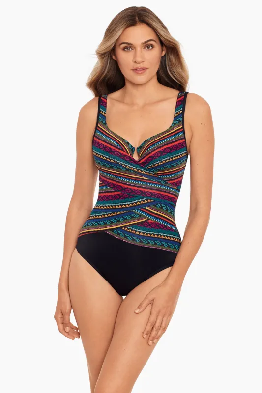 Raya De Sol Escape One Piece Swimsuit sold by Miraclesuit