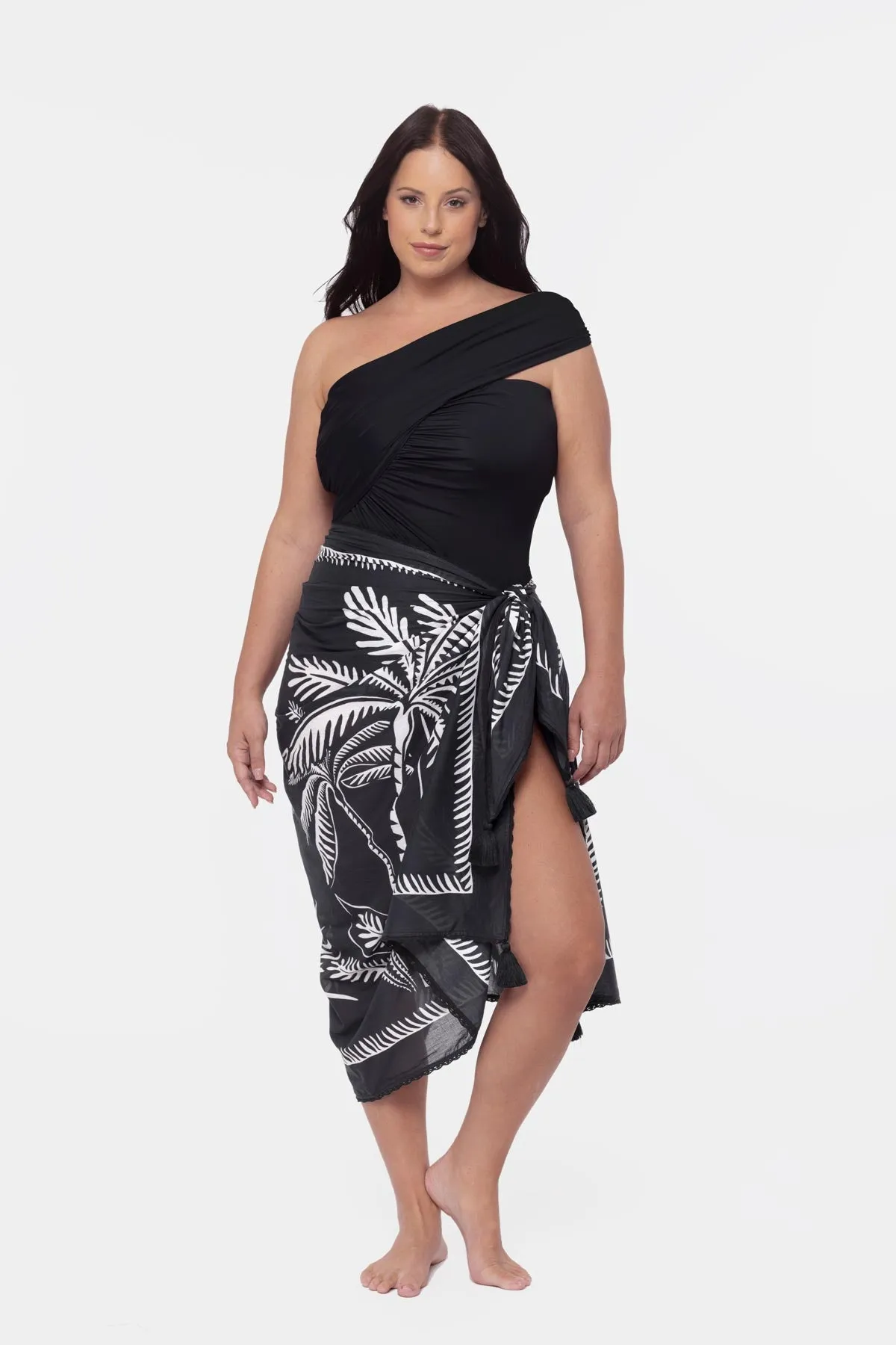 Plus Size Pareo Cover Up in Hearts Of Palm sold by Miraclesuit