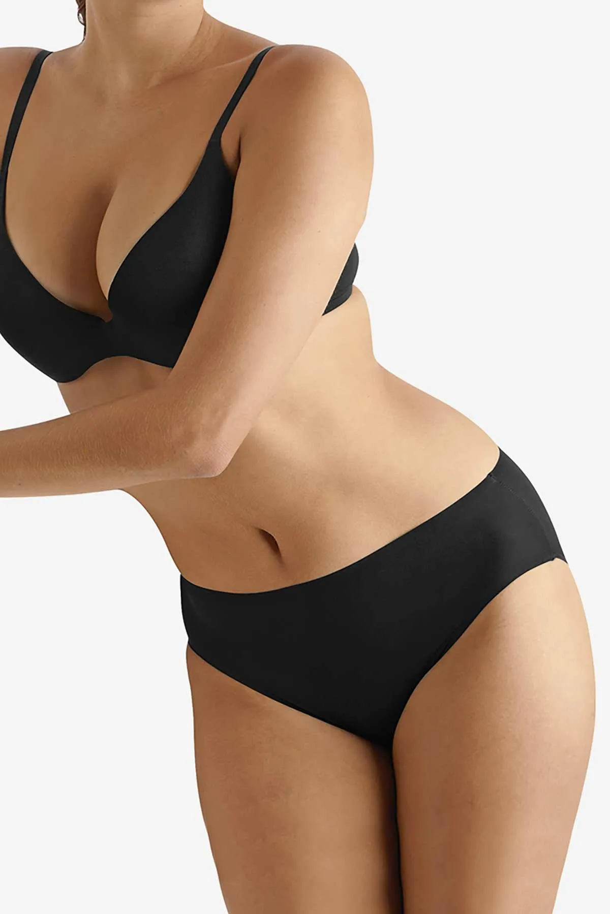 Contemporary Microfiber High-Cut Brief sold by Miraclesuit