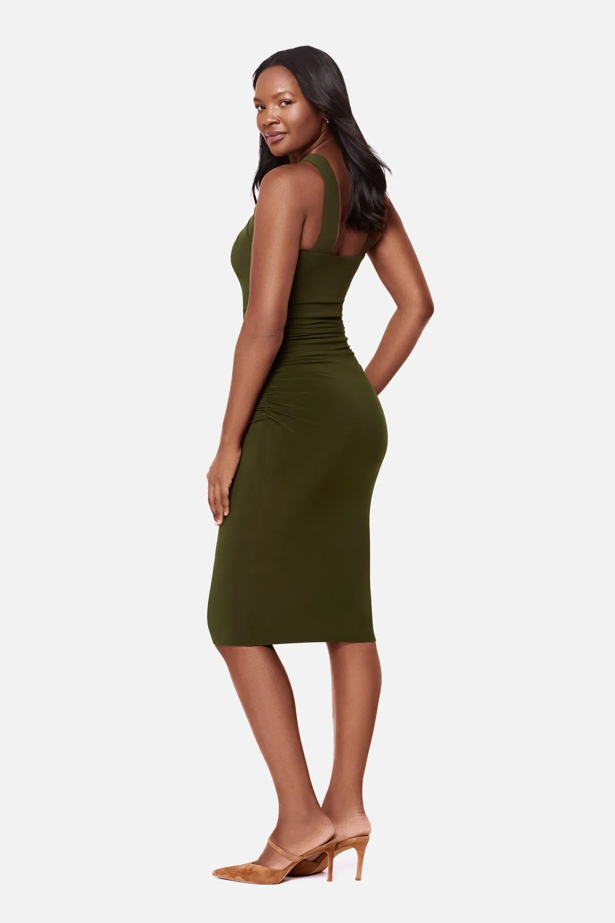 Idol Shaping Dress in Nori sold by Miraclesuit product image thumbnail 5