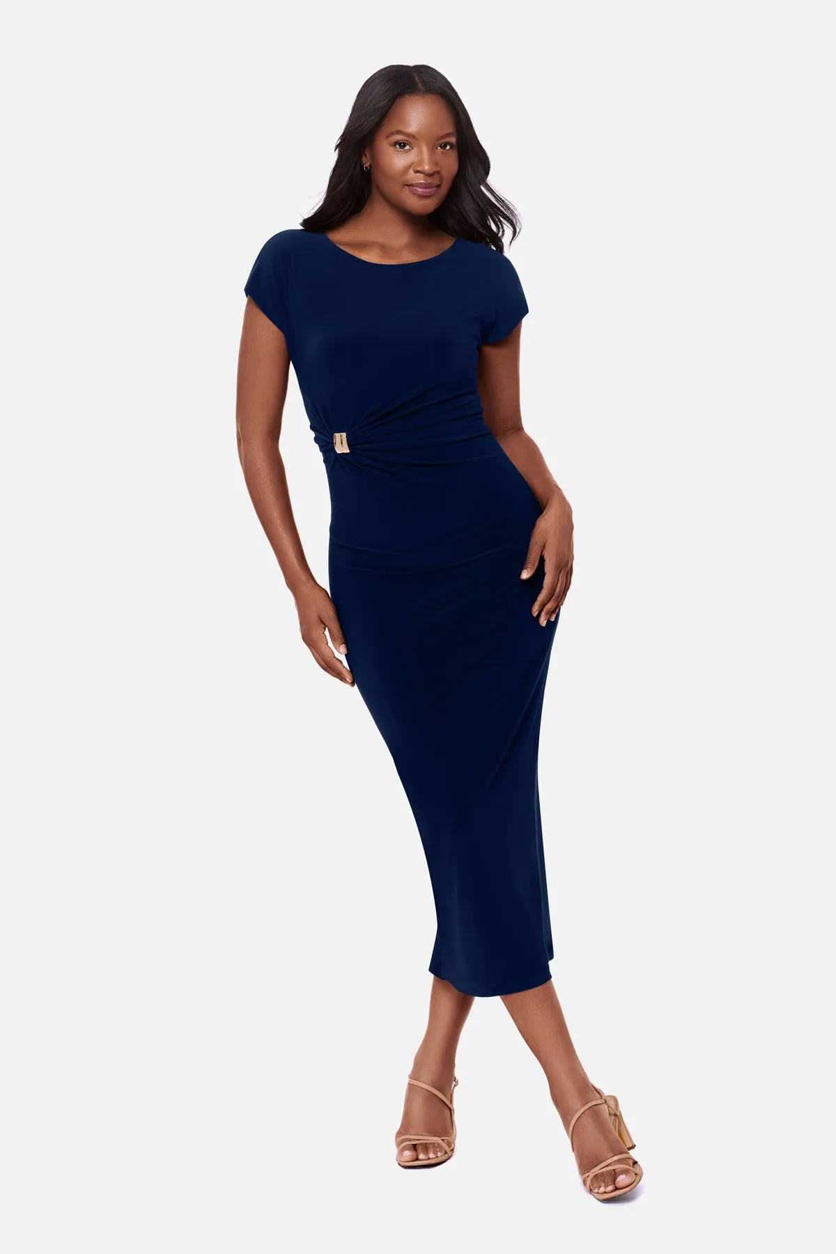Isla Shaping Dress in Navy sold by Miraclesuit product image thumbnail 3