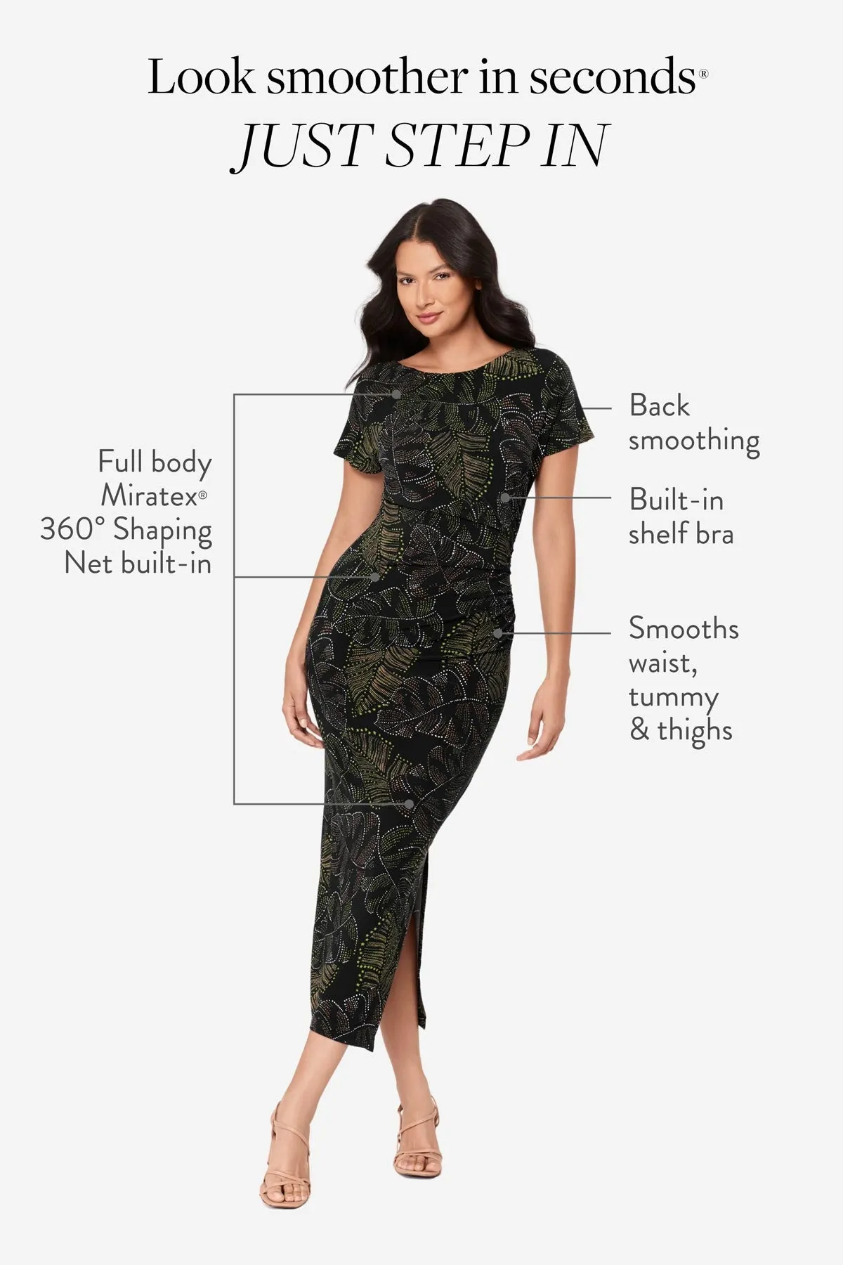 Sami Shaping Dress in Stellar Palma sold by Miraclesuit product image thumbnail 2