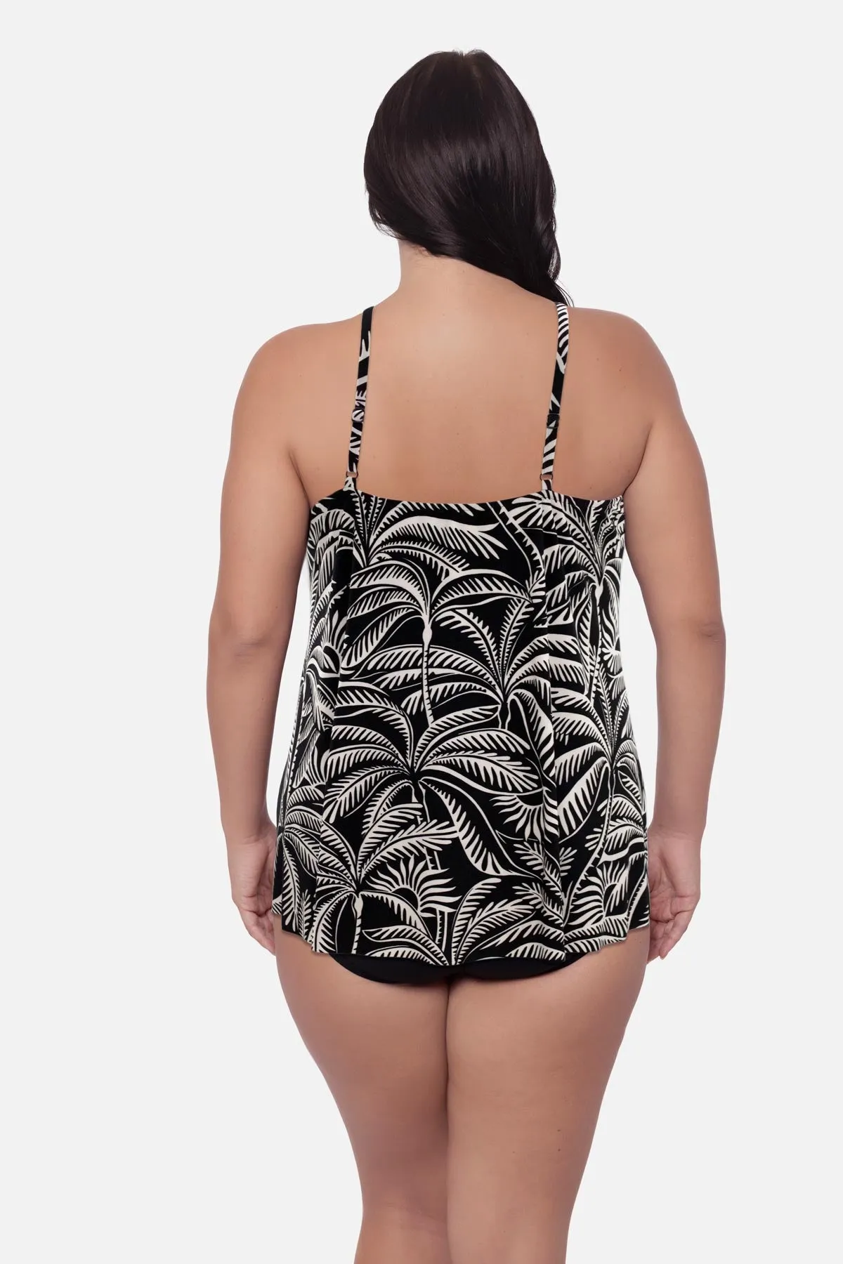 Plus Size Parker Swim Dress in Hearts Of Palm sold by Miraclesuit product image thumbnail 3