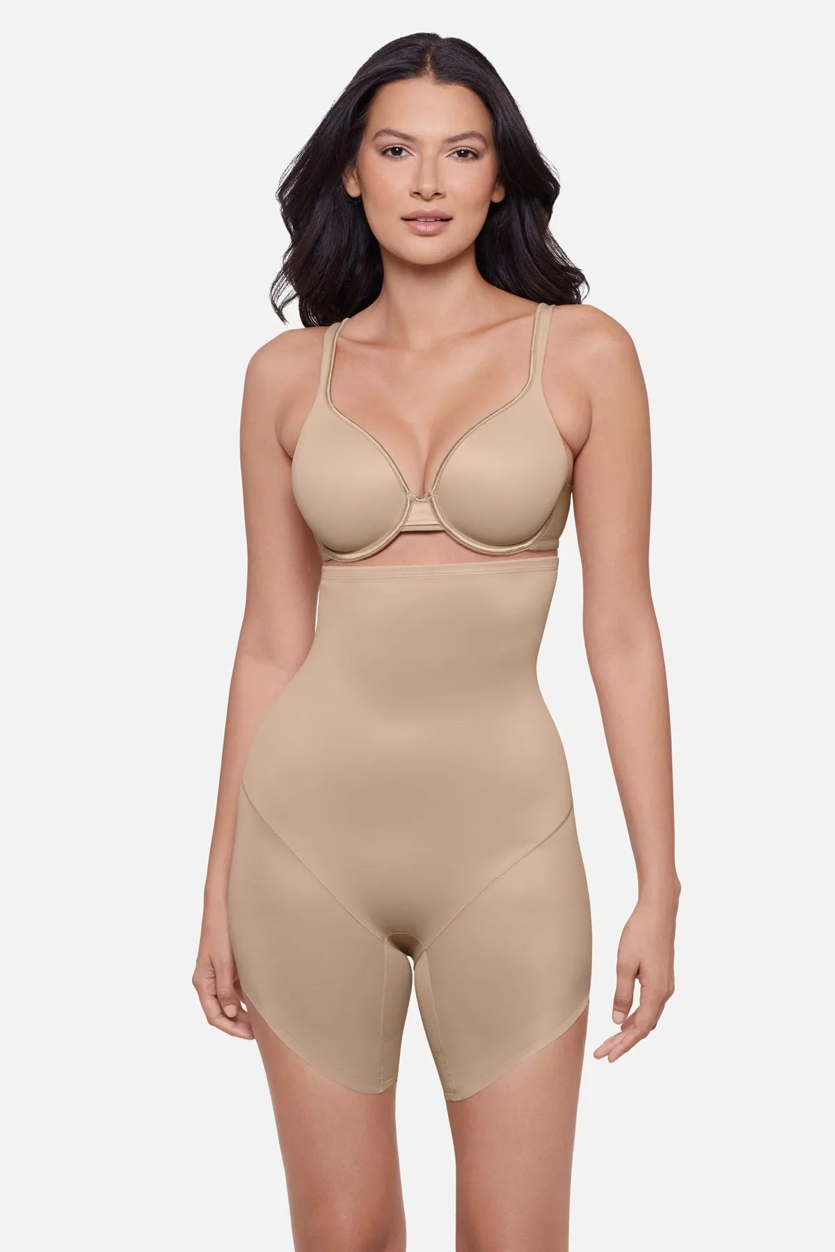 Showstopped High Waist Slanted Hem Shaping Short sold by Miraclesuit product image thumbnail 4