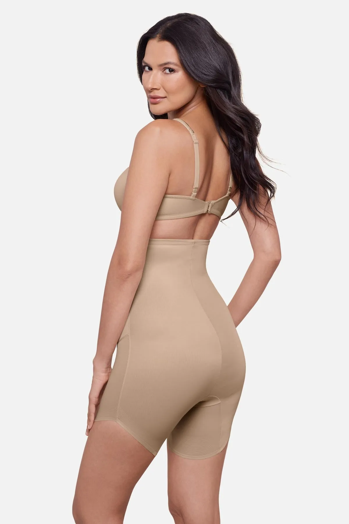 Showstopped High Waist Slanted Hem Shaping Short sold by Miraclesuit product image thumbnail 5