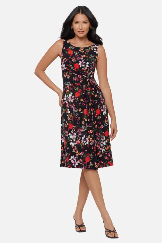 Remi Fit & Flair Shaping Dress in Botanica Flora sold by Miraclesuit