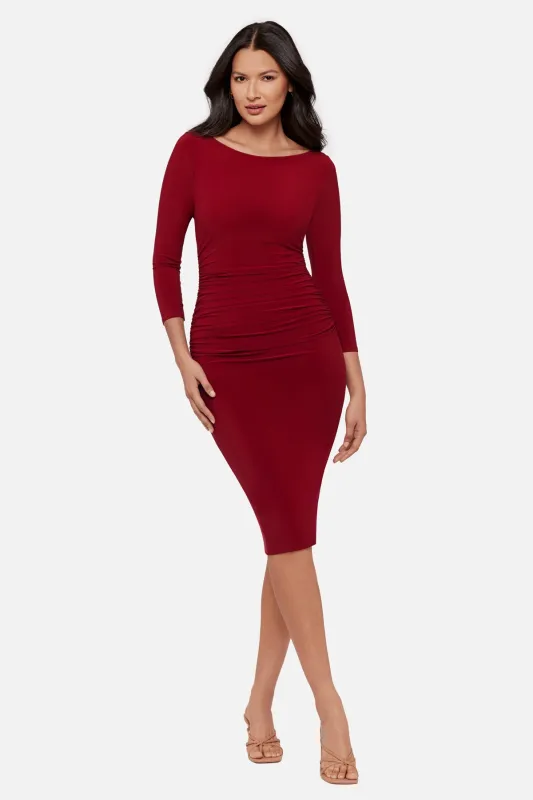 Rory Shaping Dress in Crimson sold by Miraclesuit