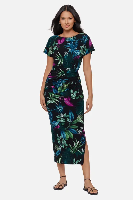 Kaia Shaping Dress in Botanique sold by Miraclesuit