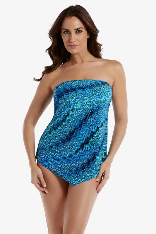 Knit Pick Hankini Tankini Top sold by Miraclesuit