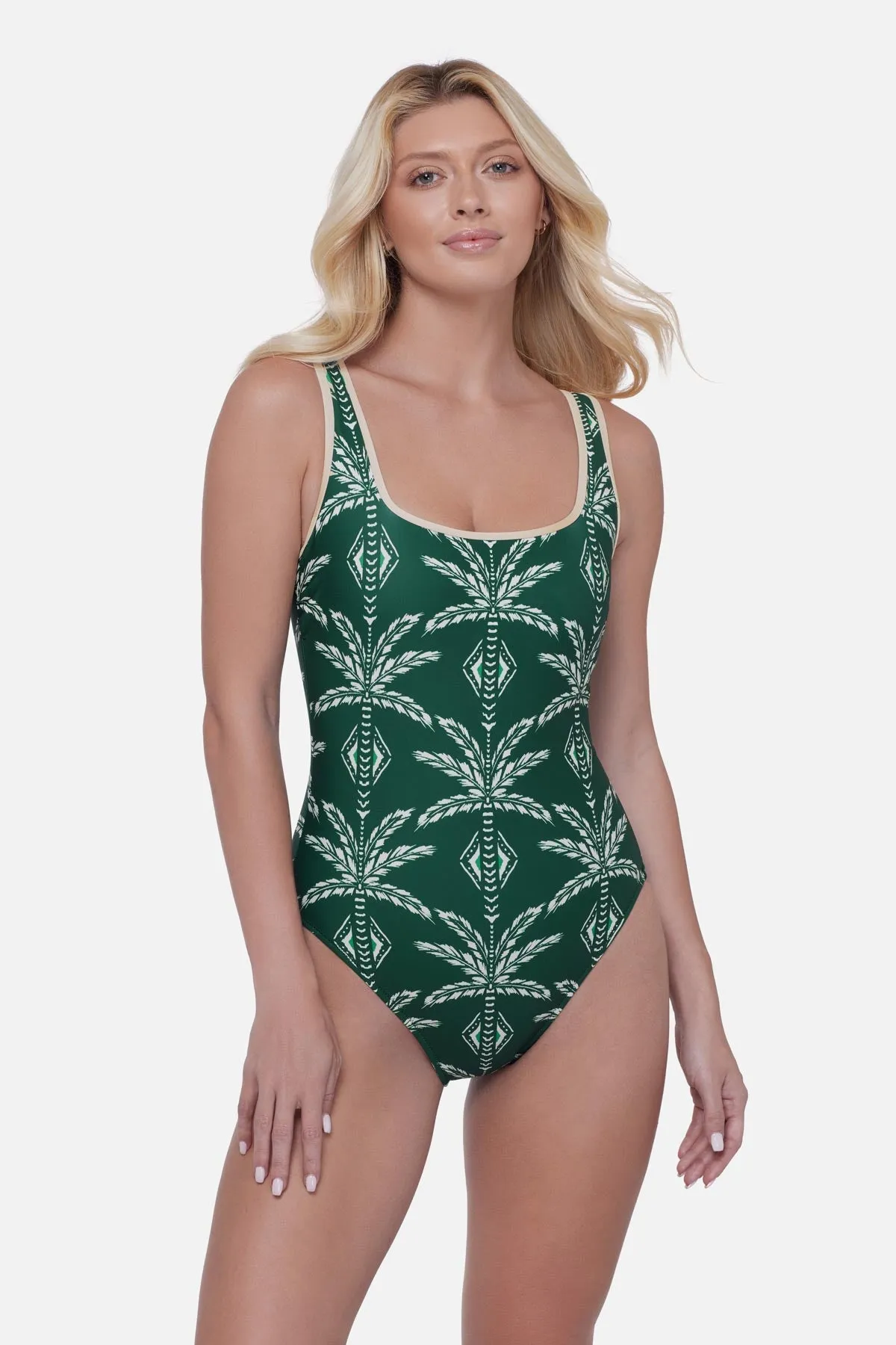 Gem One Piece in Ocean Blvd Green sold by Miraclesuit product image thumbnail 2