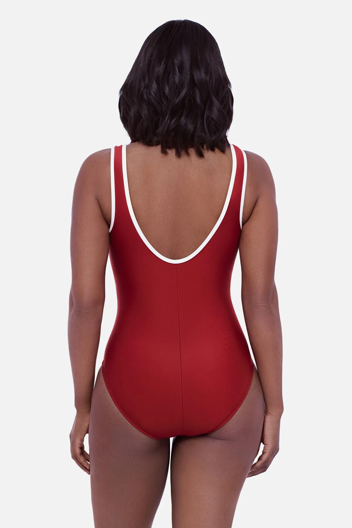 Ave One Piece in Cherry Chocolate sold by Miraclesuit product image thumbnail 4