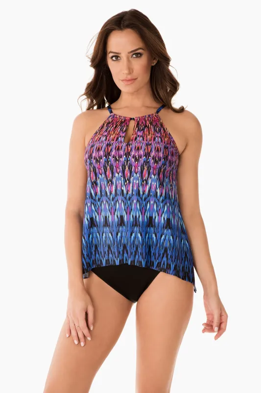 DD-Cup Peephole Tankini in Vesuvio sold by Miraclesuit