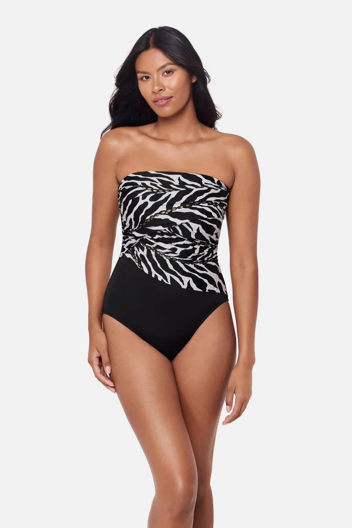 Goddess One Piece in Sand Tracks sold by Miraclesuit product image thumbnail 3