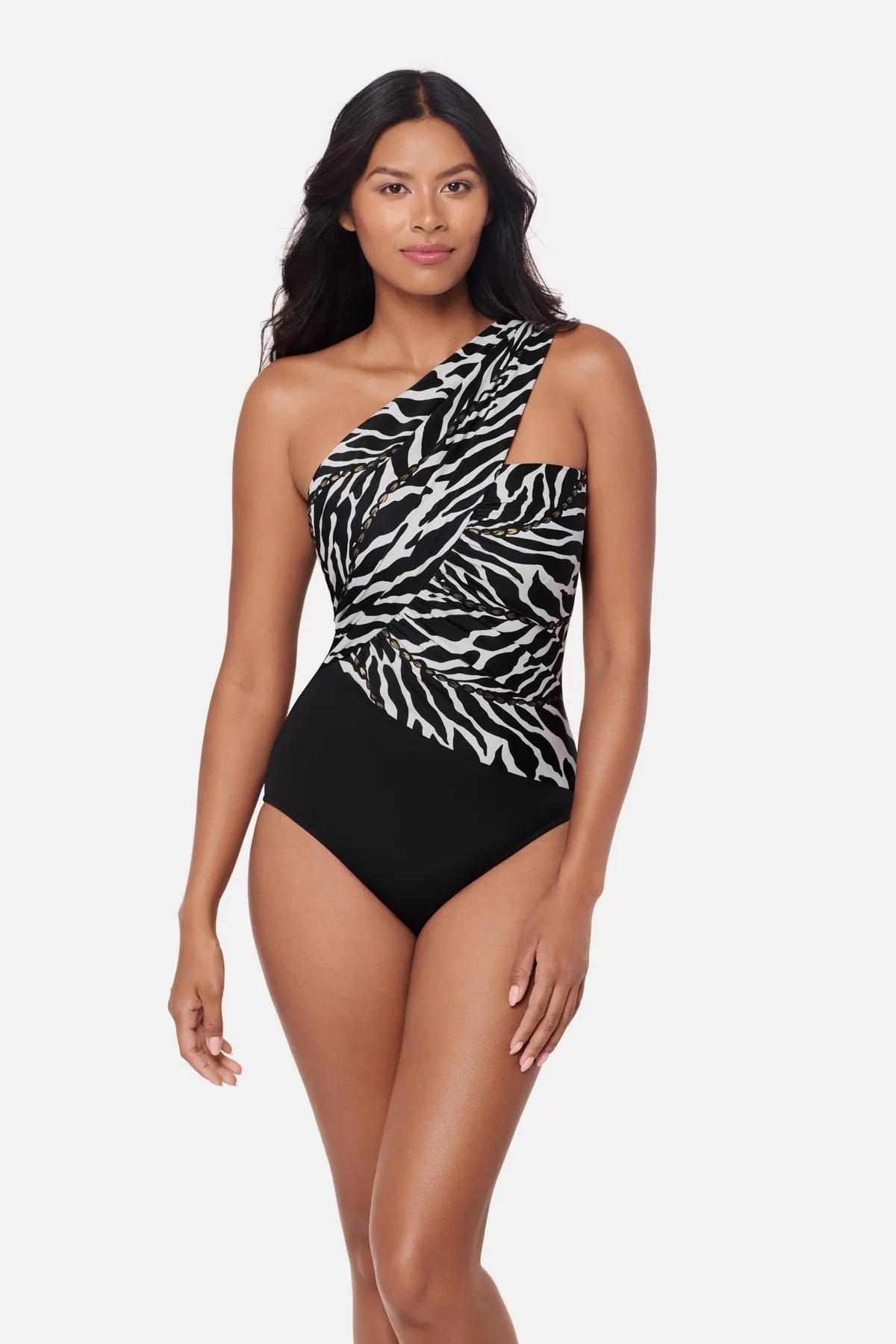 Goddess One Piece in Sand Tracks sold by Miraclesuit product image thumbnail 2