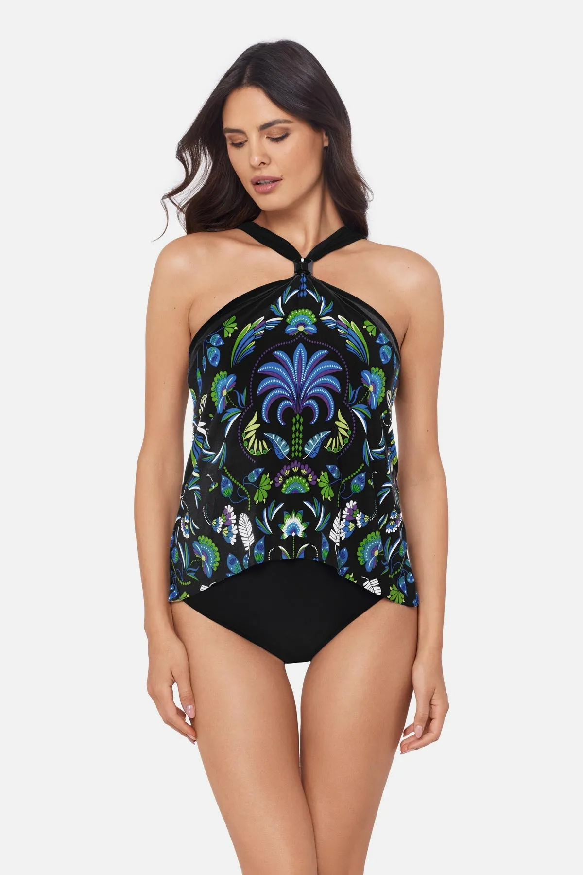 Faye Tankini Top in Taj Mahal sold by Miraclesuit product image thumbnail 2