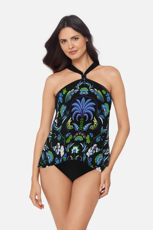 Faye Tankini Top in Taj Mahal made by Magicsuit