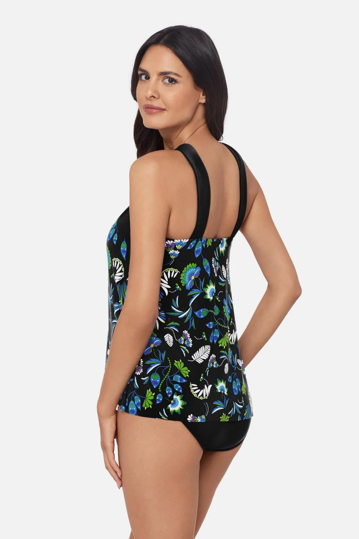 Faye Tankini Top in Taj Mahal sold by Miraclesuit product image thumbnail 3