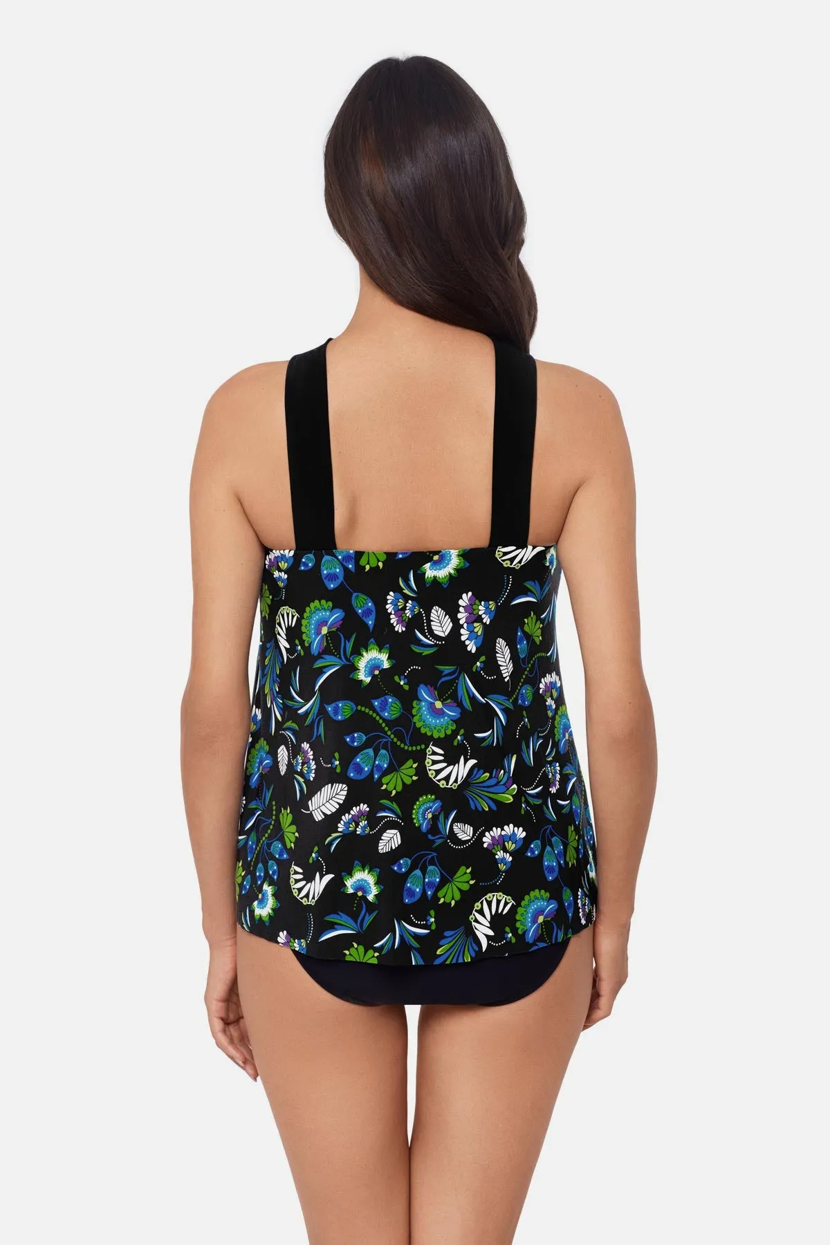 Faye Tankini Top in Taj Mahal sold by Miraclesuit product image thumbnail 4
