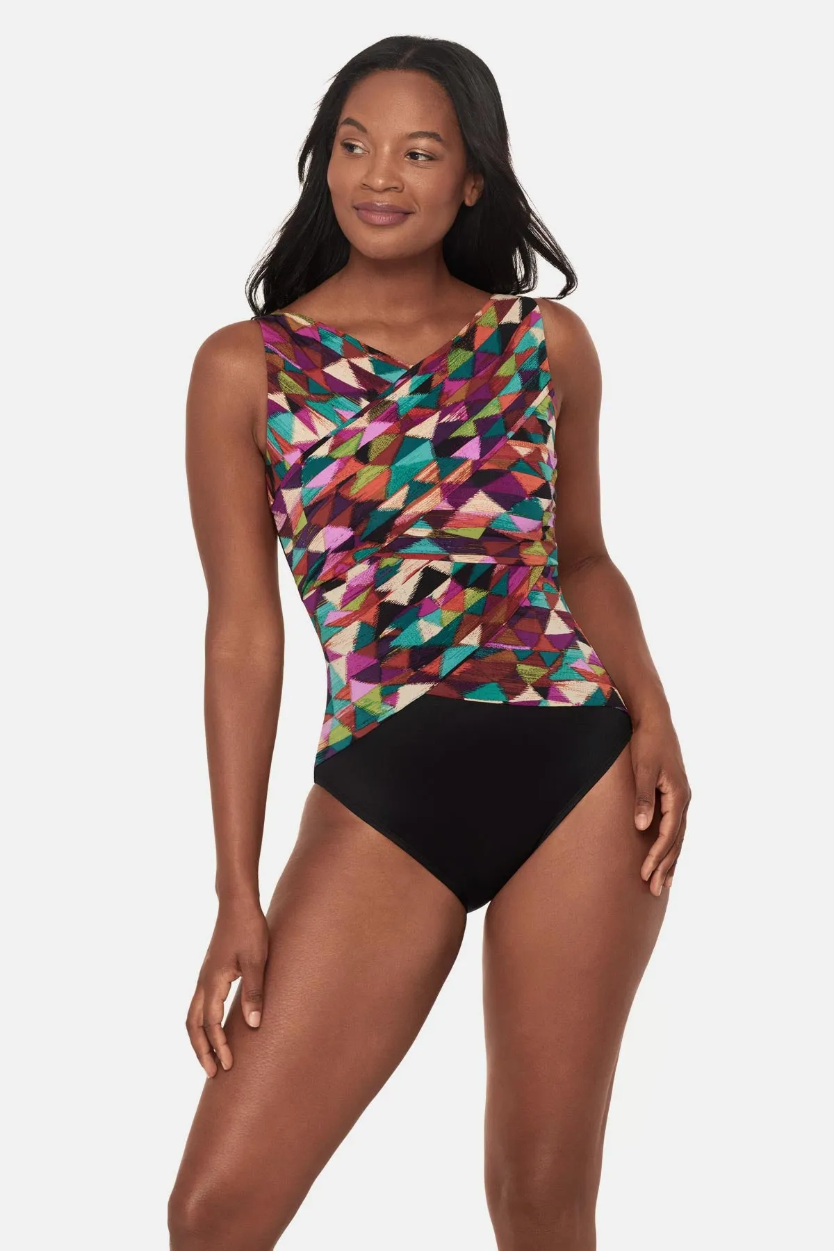 Brio One Piece in Farfalle sold by Miraclesuit product image thumbnail 2